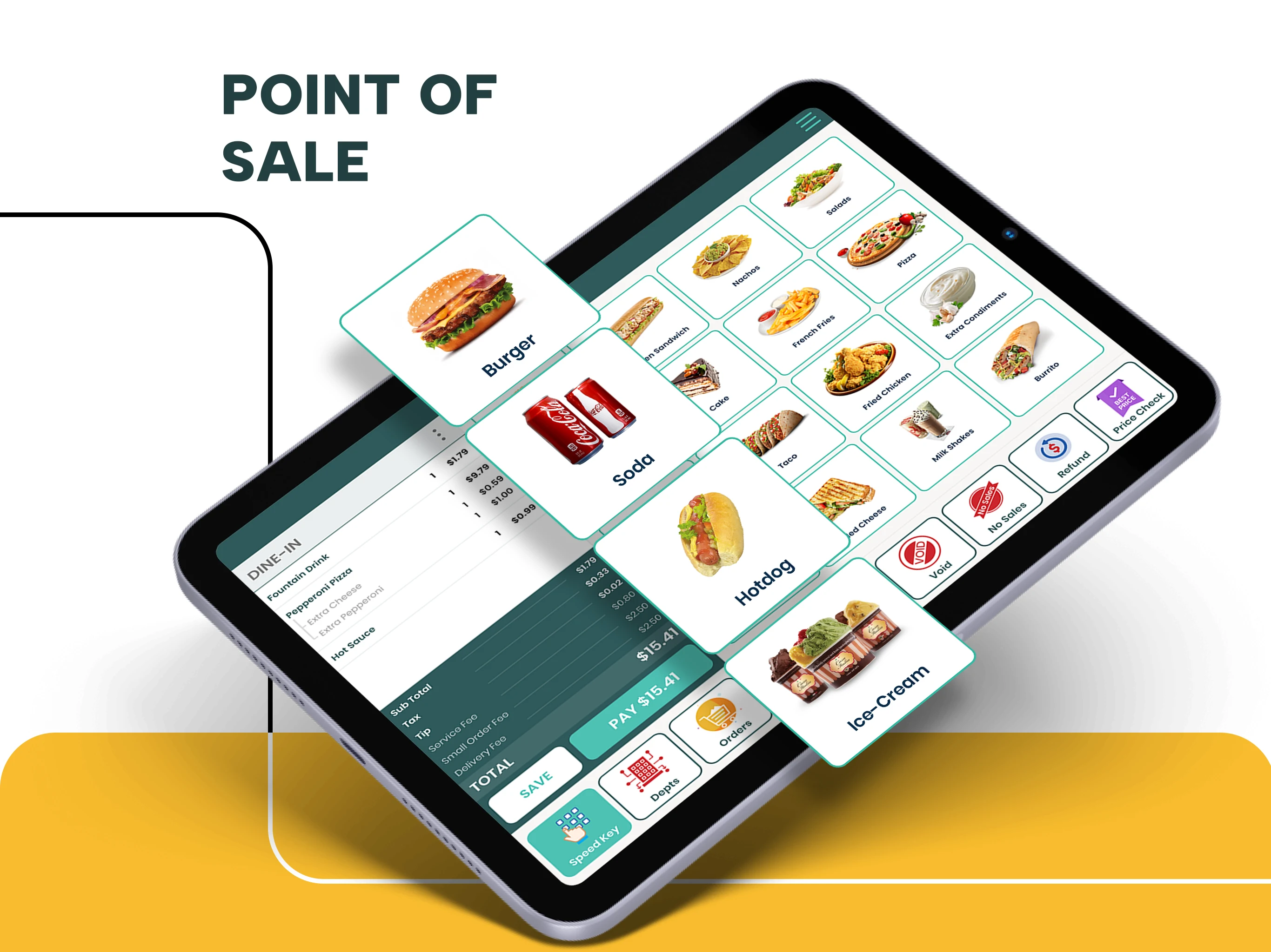 Modisoft Point of Sale (POS) screenshot